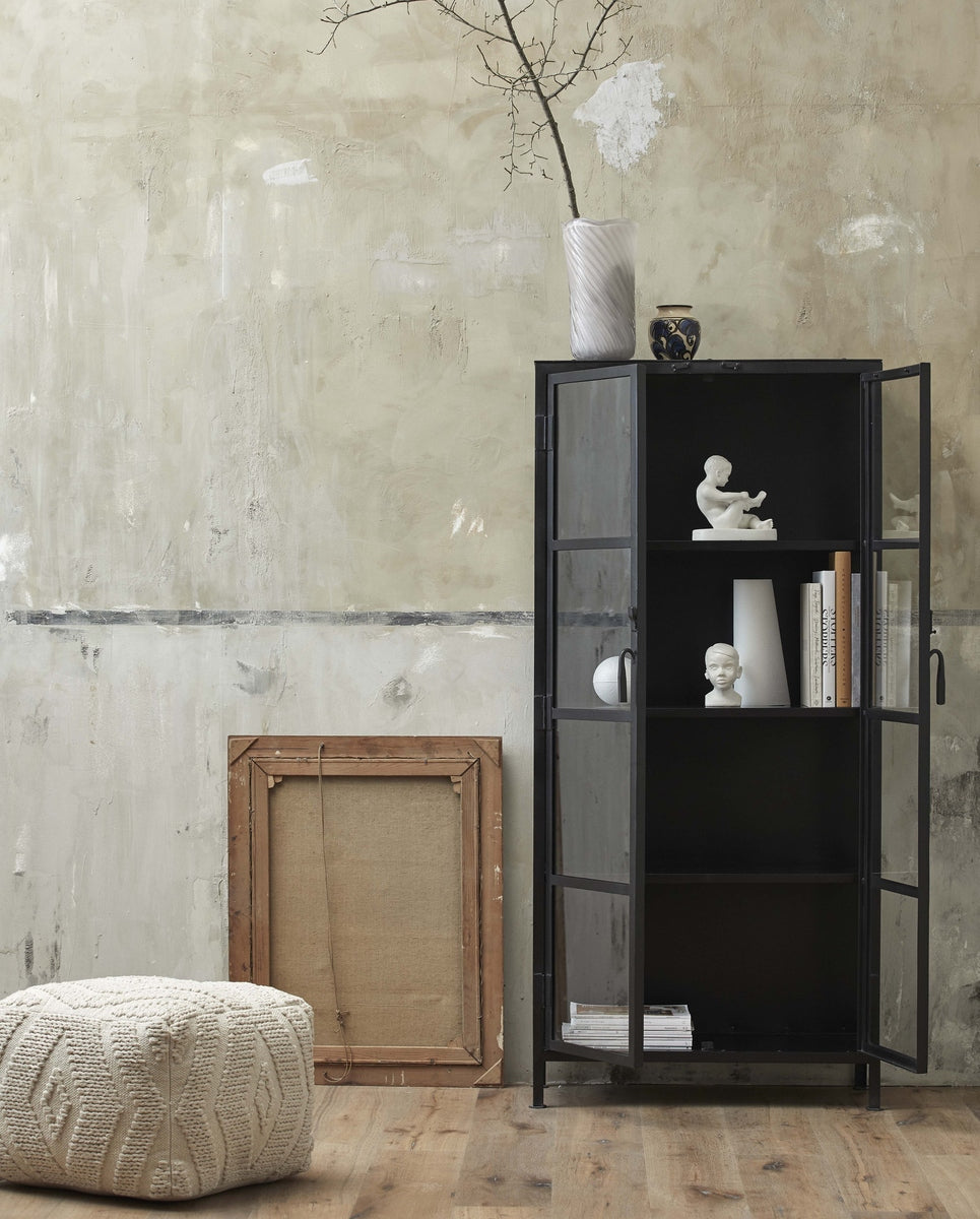 Armoire noire PHOENIX, 2 portes, petite