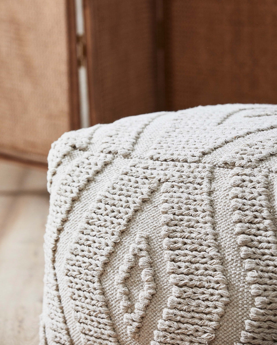 WULAR poef - off white