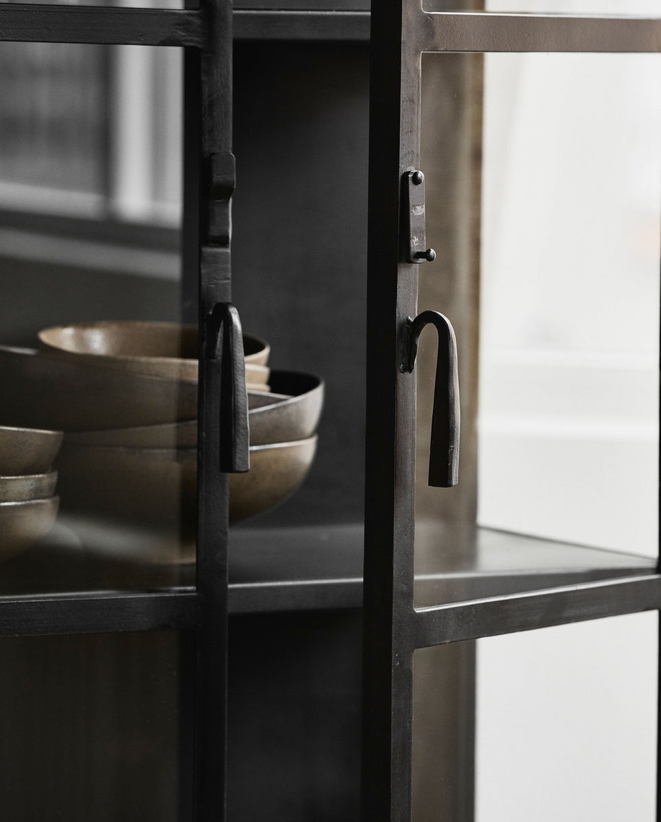 Armoire noire PHOENIX, 2 portes, petite