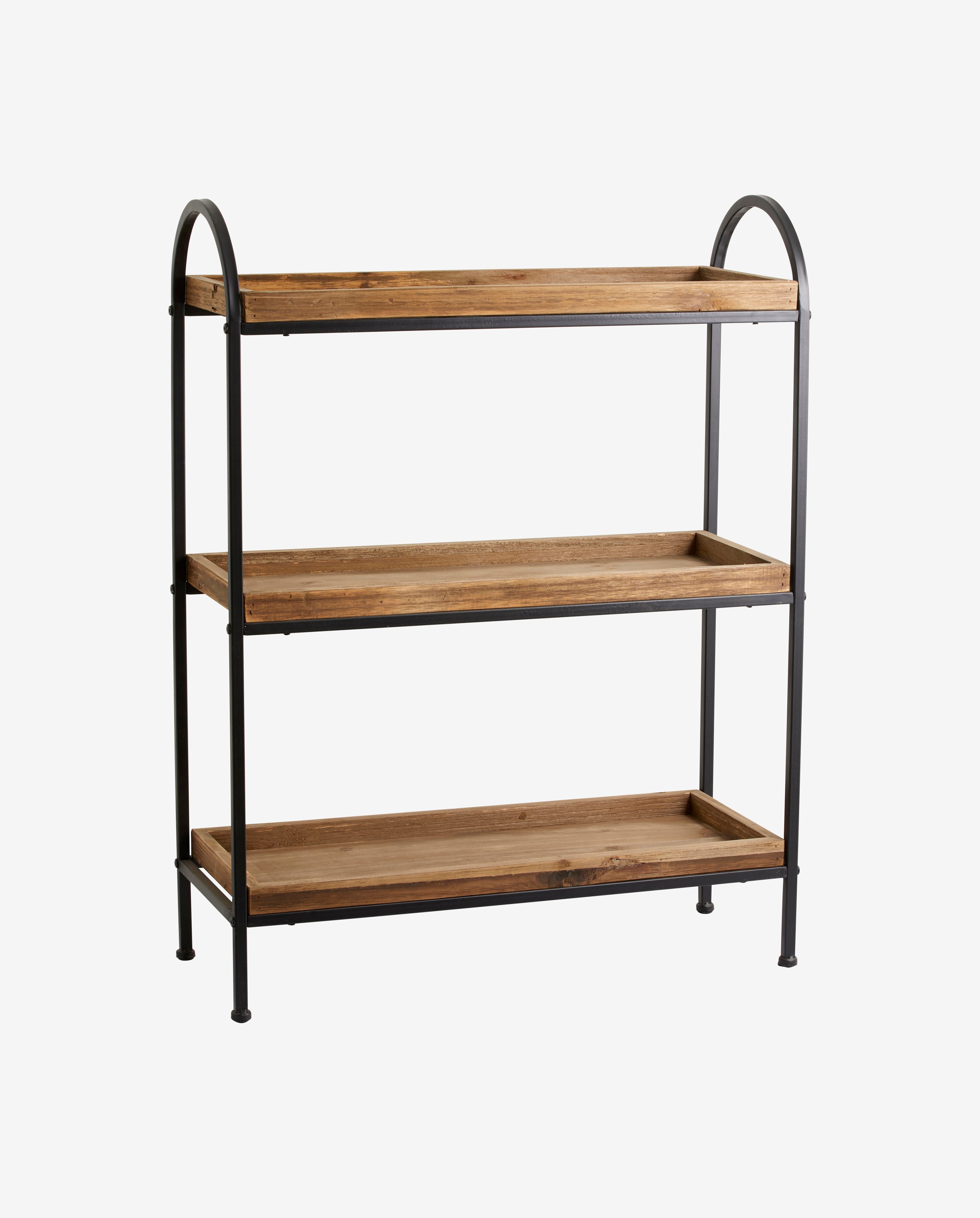 PATNA iron rack - wood | nordal.com