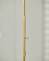 ADA wall cabinet, L, 3 shelves, golden finish