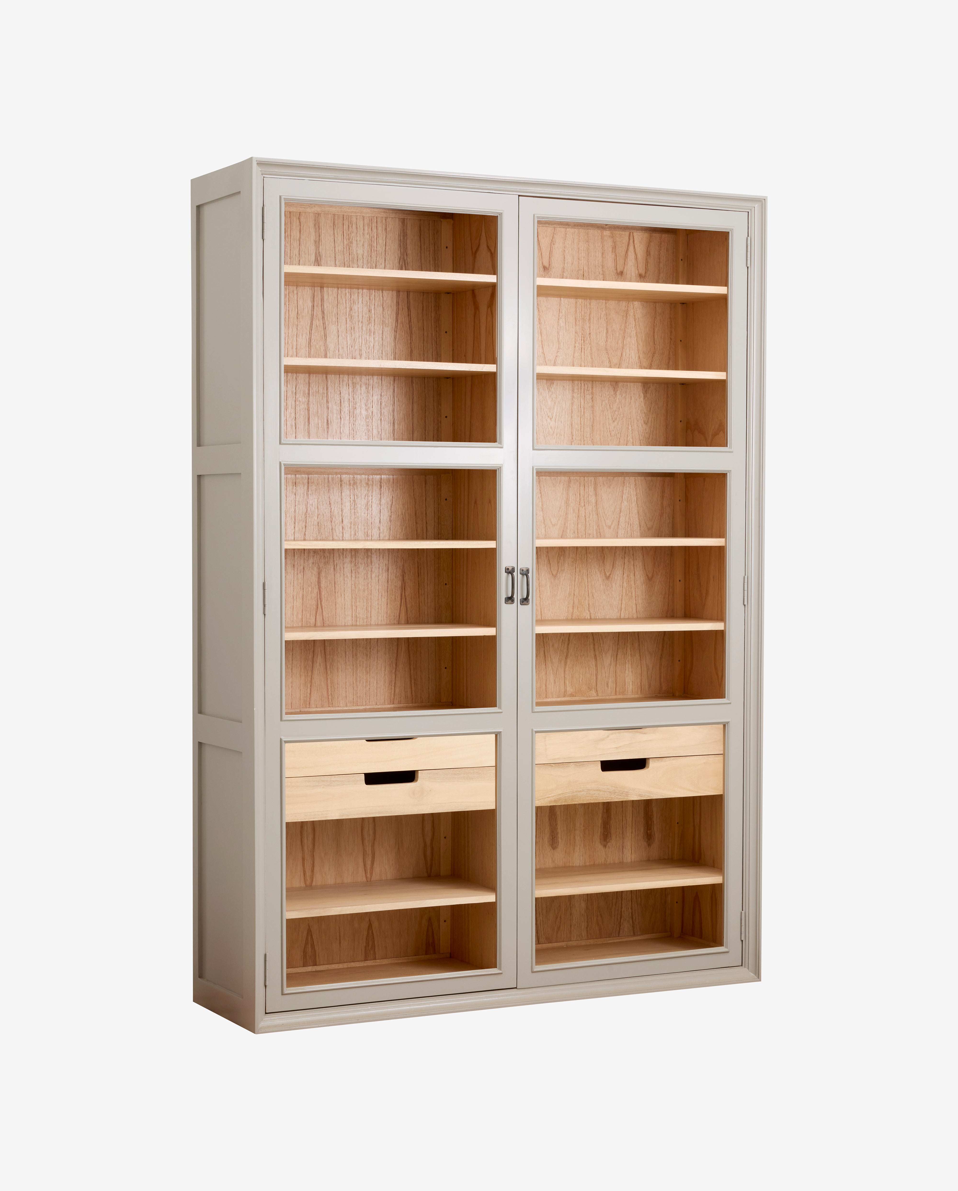 Szafka VIVA, 2 drzwi - szara