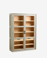 Armario de pared VIVA, 2 puertas - gris