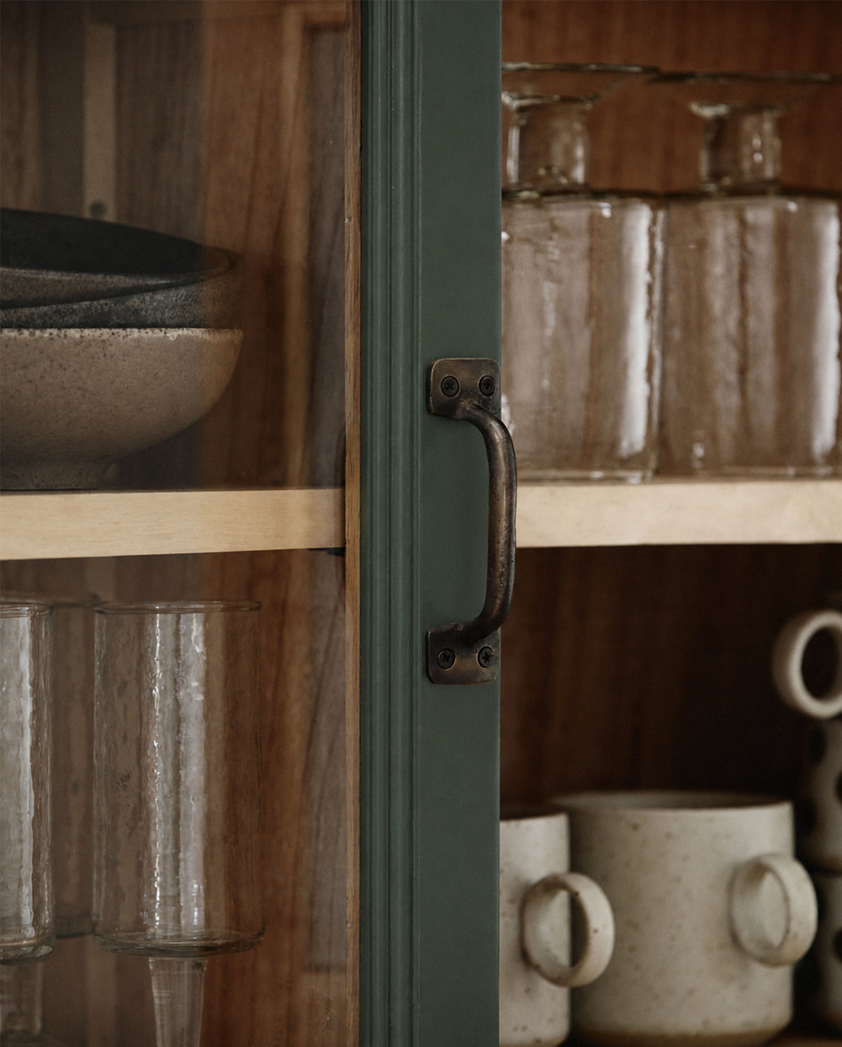 VIVA wall cabinet, 2 doors - green