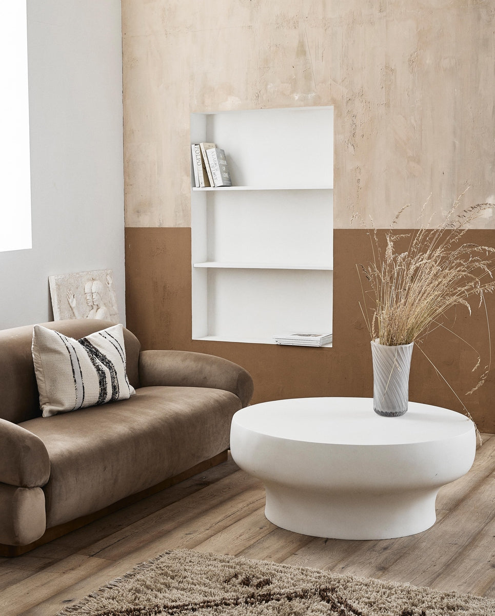 HELLE vase, glass - off white