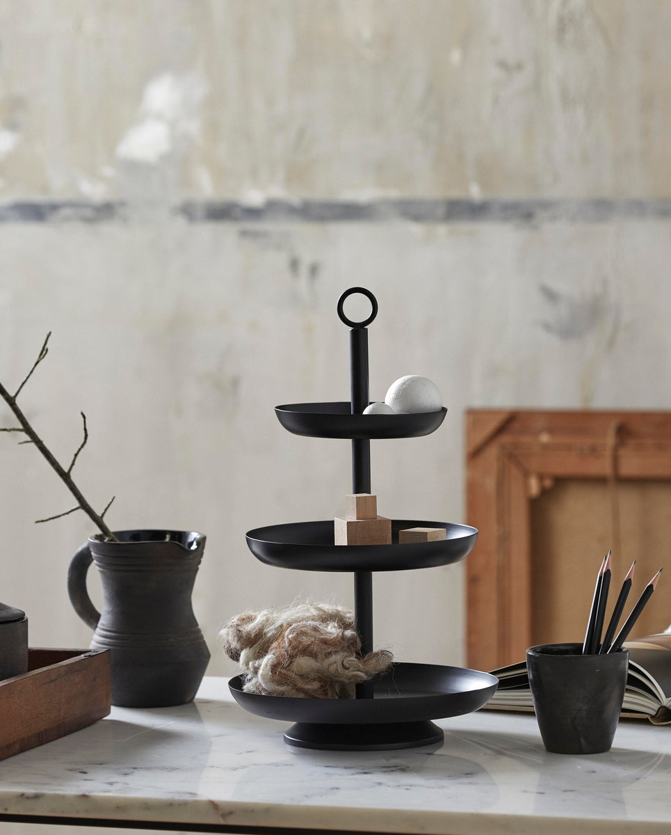 ASSAM etagere, S - nero