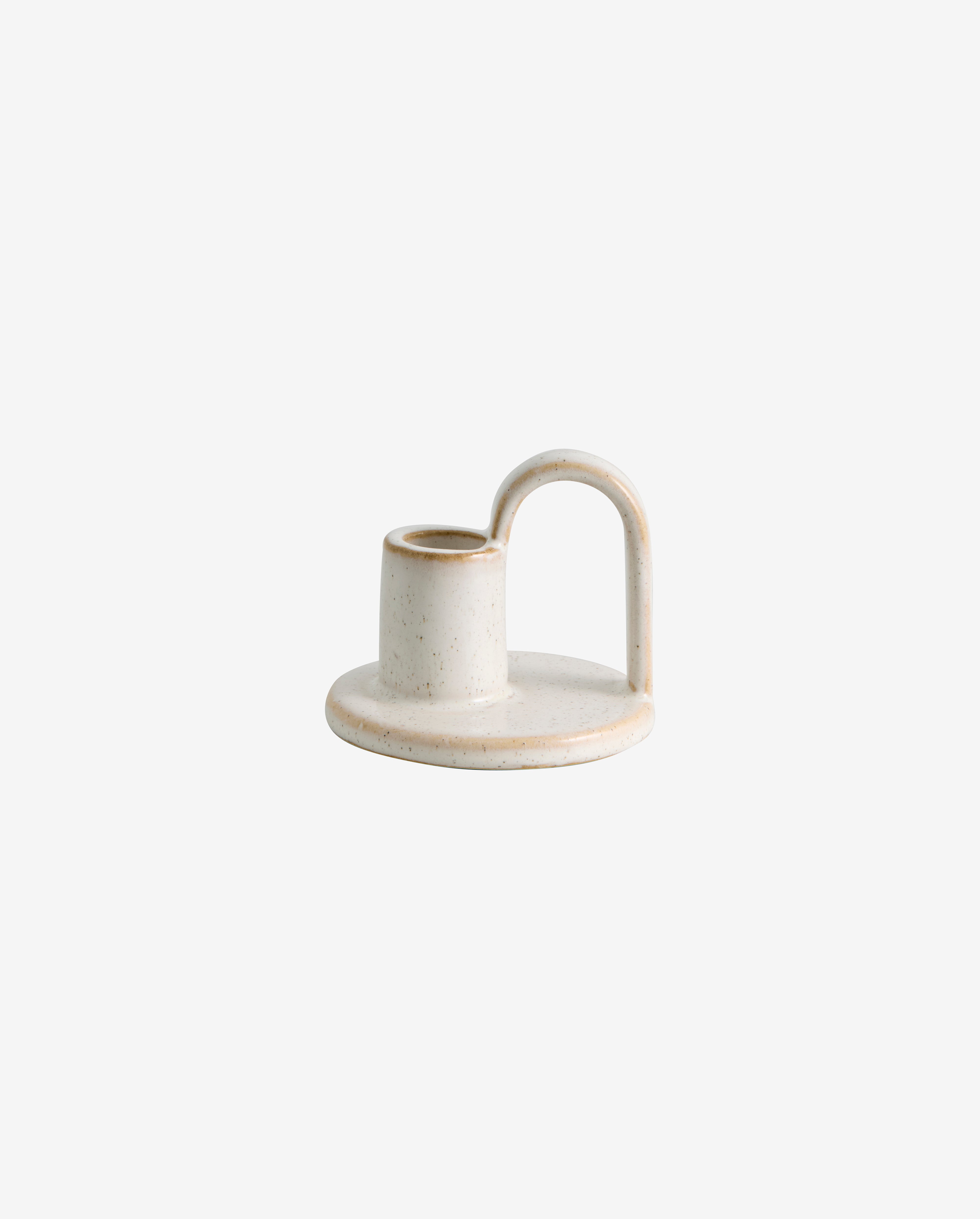 AMARGOS candle holder - ivory