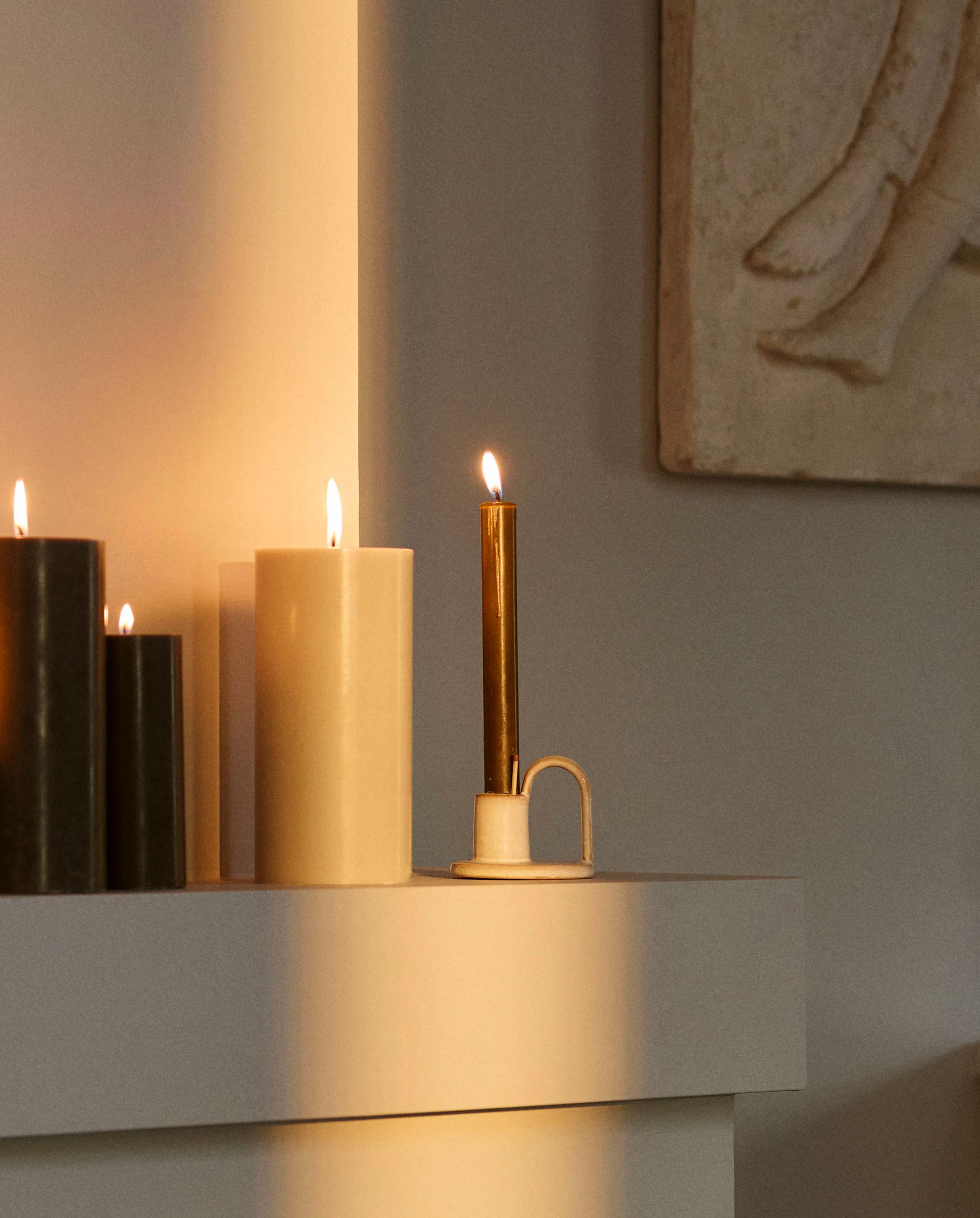 Portacandela AMARGOS - avorio