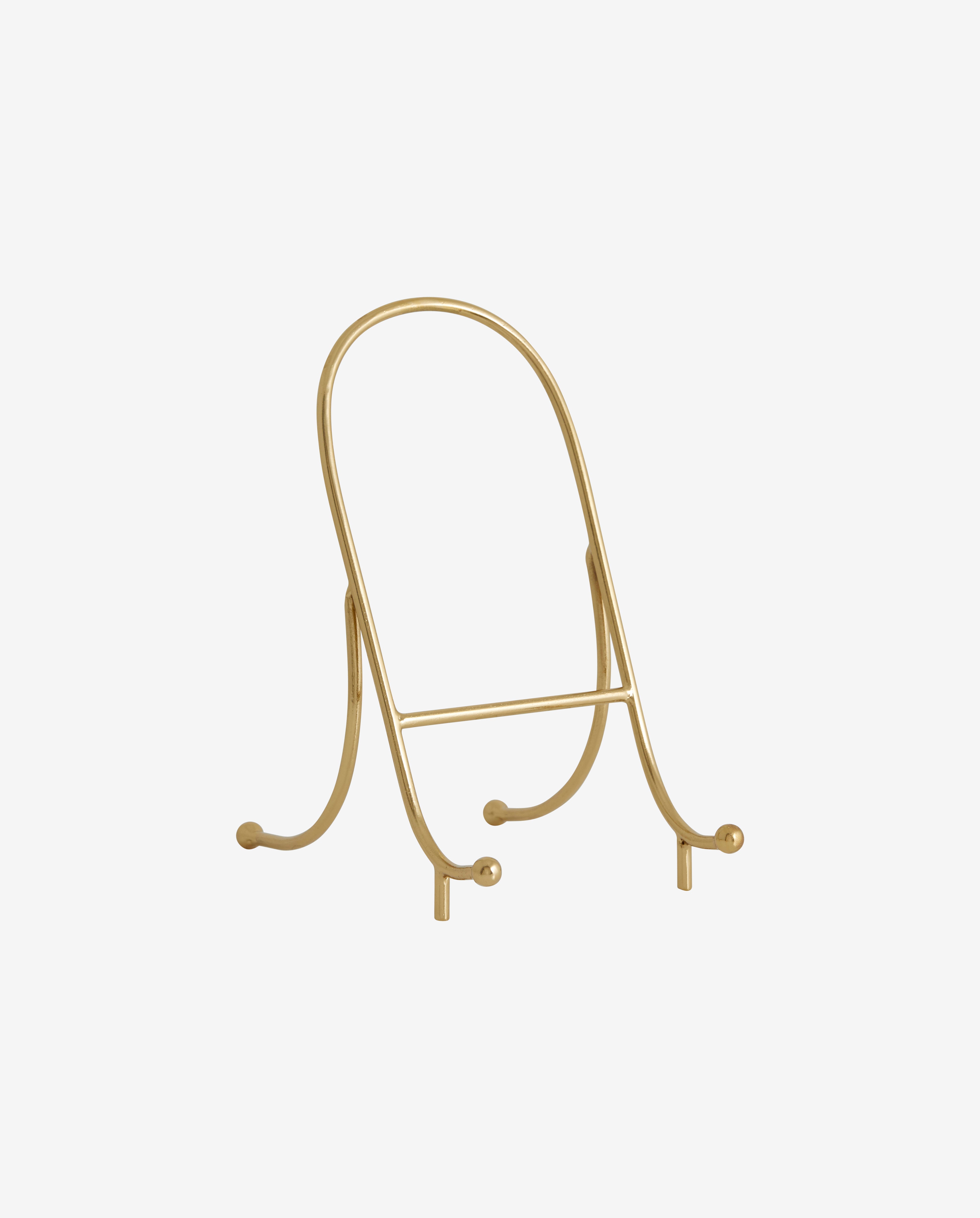 FAILA book stand, iron - golden finish