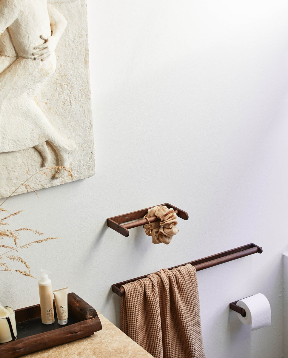 CONDO wooden dish - dark brown, recycled