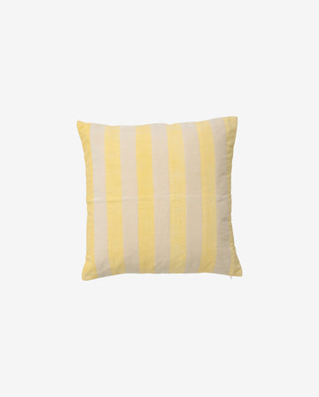 Funda de cojín ALHENA, 48x48 - marfil/amarillo