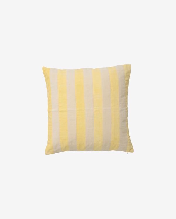 Funda de cojín ALHENA, 48x48 - marfil/amarillo