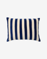 Funda de cojín ALHENA, 48x68 - marfil/azul