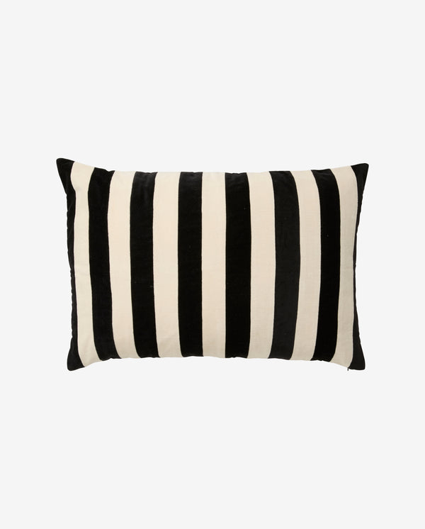Funda de cojín ALHENA, 48x68 - marfil/negro