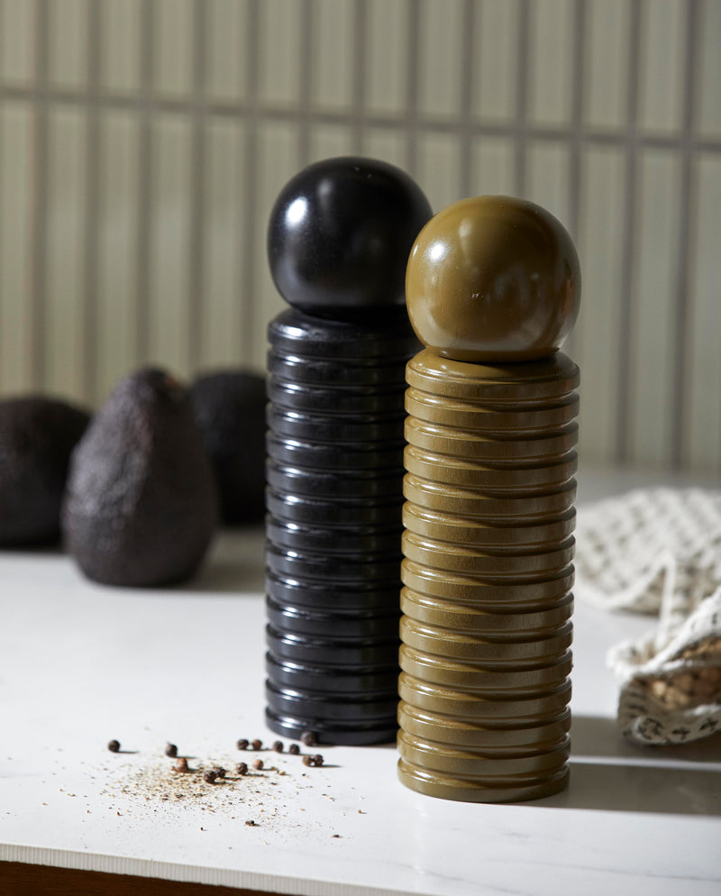 RAS grinder, acacia wood - black