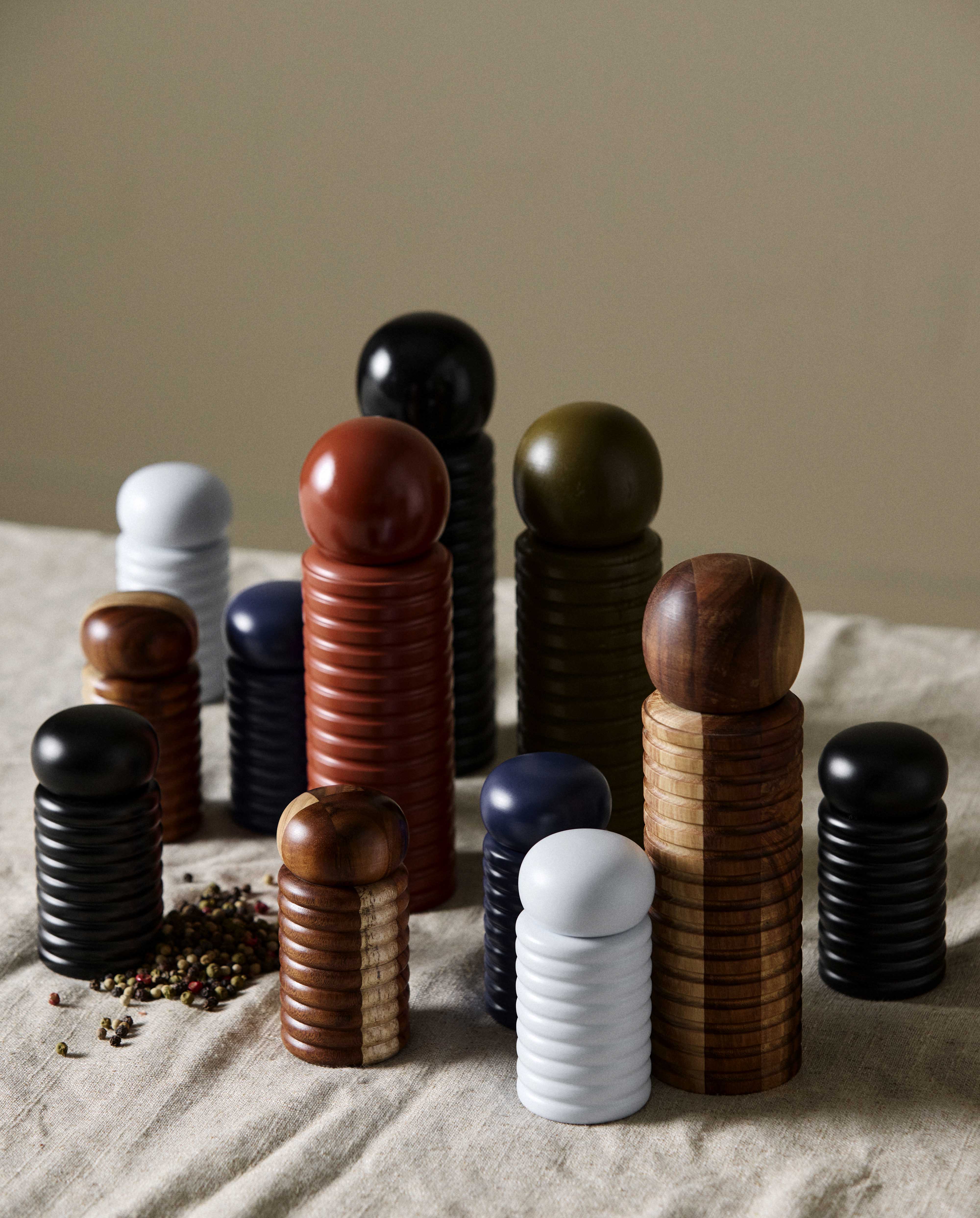 RAS salt & pepper set - black