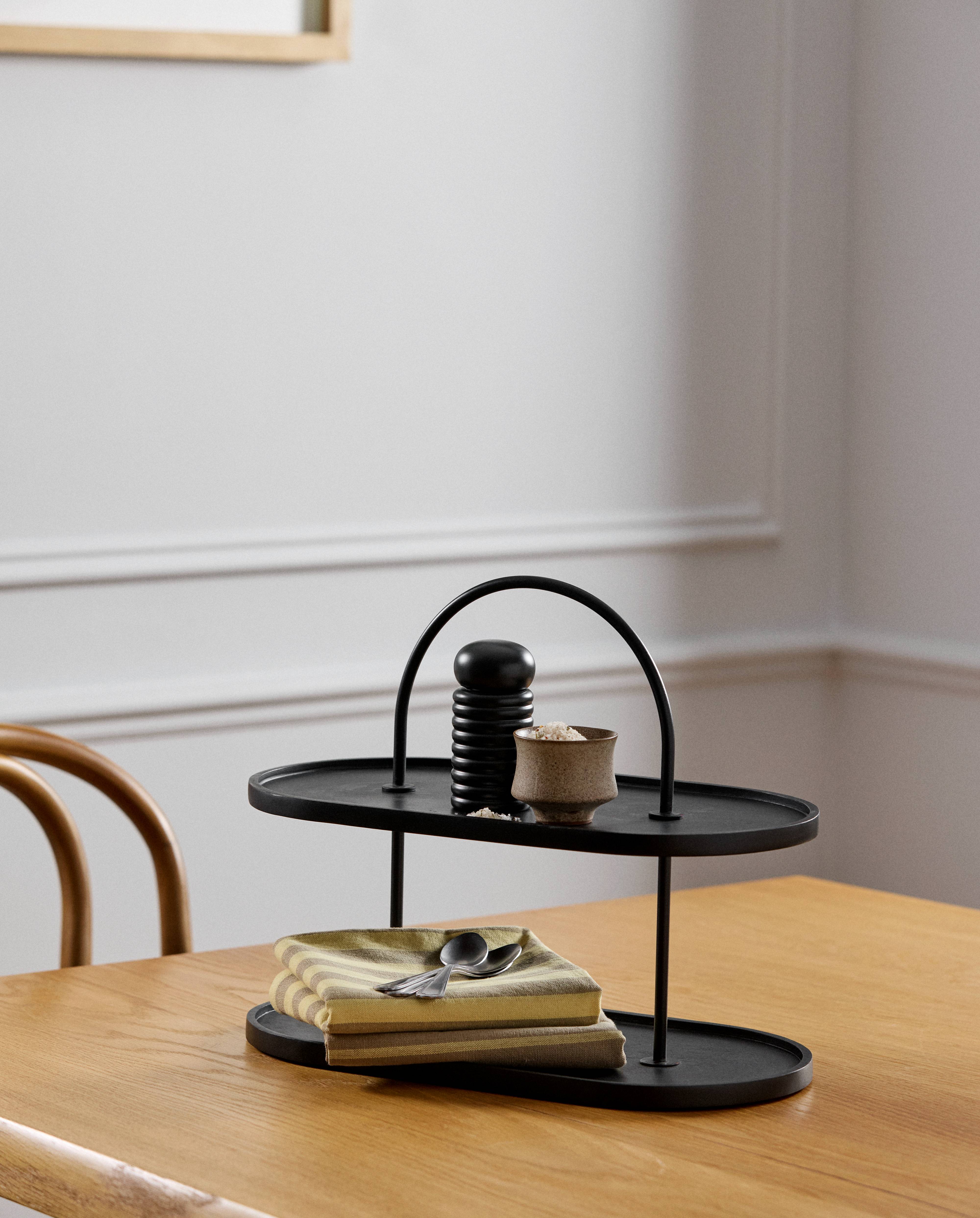 RAS salt & pepper set - black