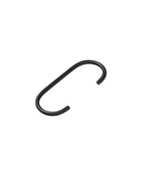 C-hook, round - black