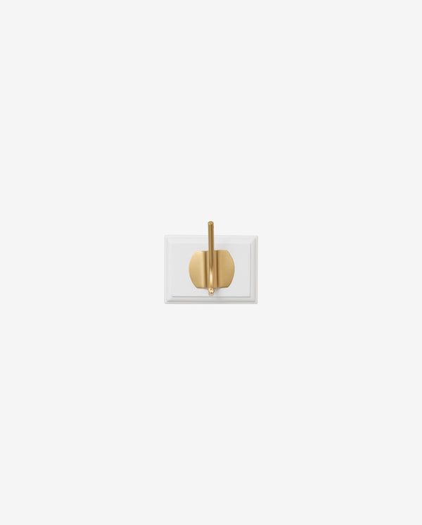 EDGY coat rack, 1 hook - white