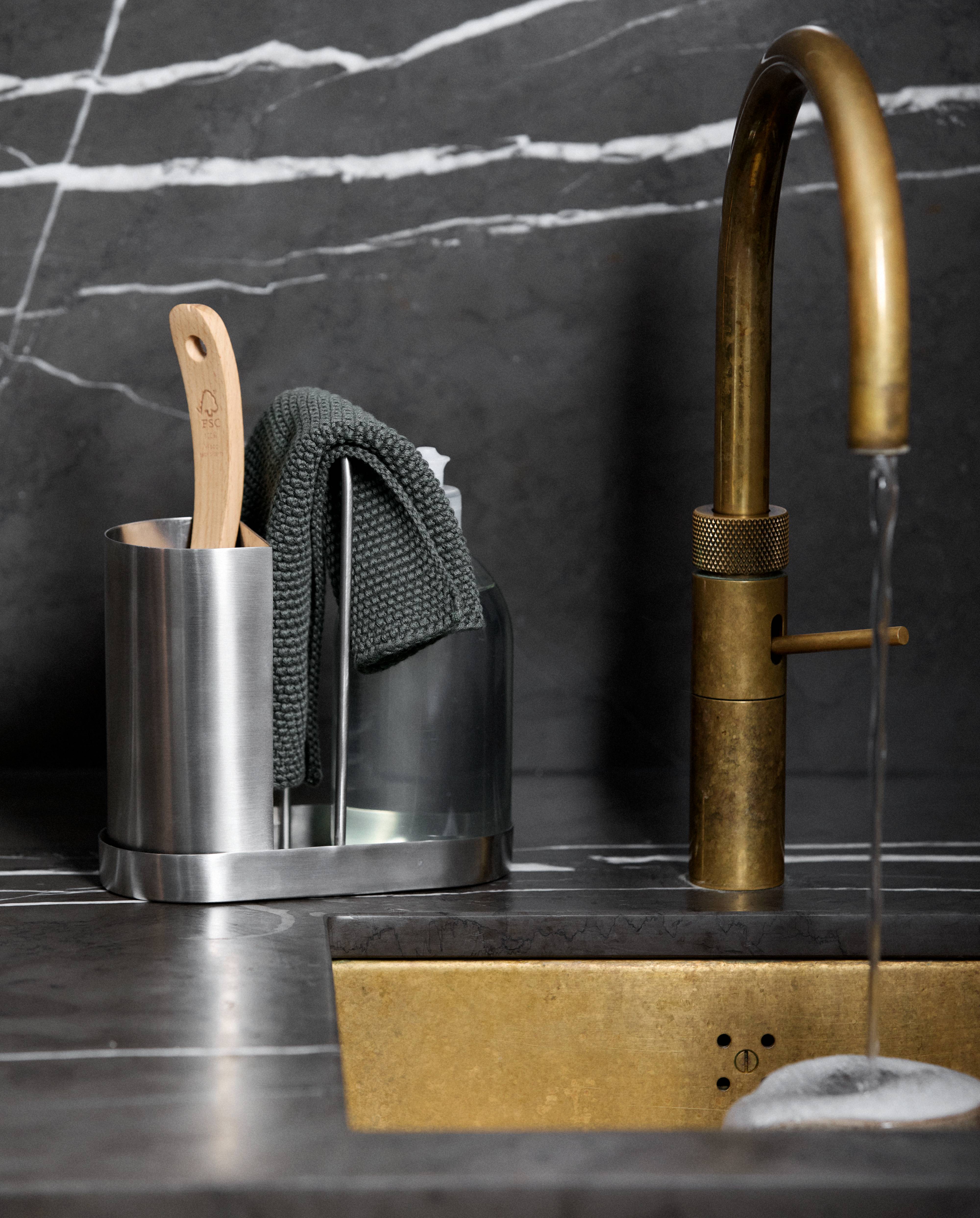 KAKI dishwashing kit - chrome finish