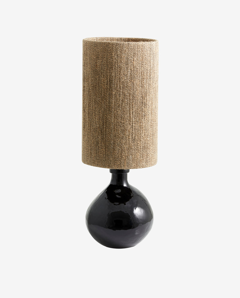 Lampe de table DISSA - noir/nature