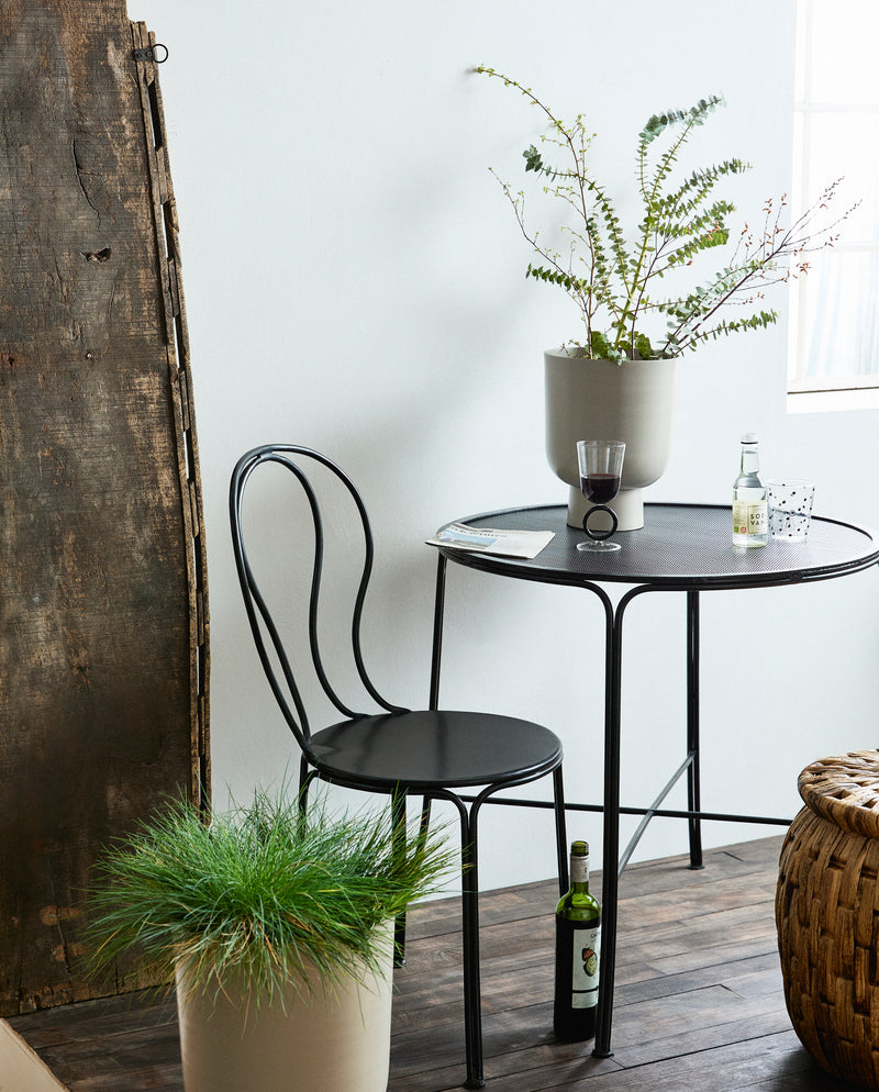 OLIVO garden chair - black