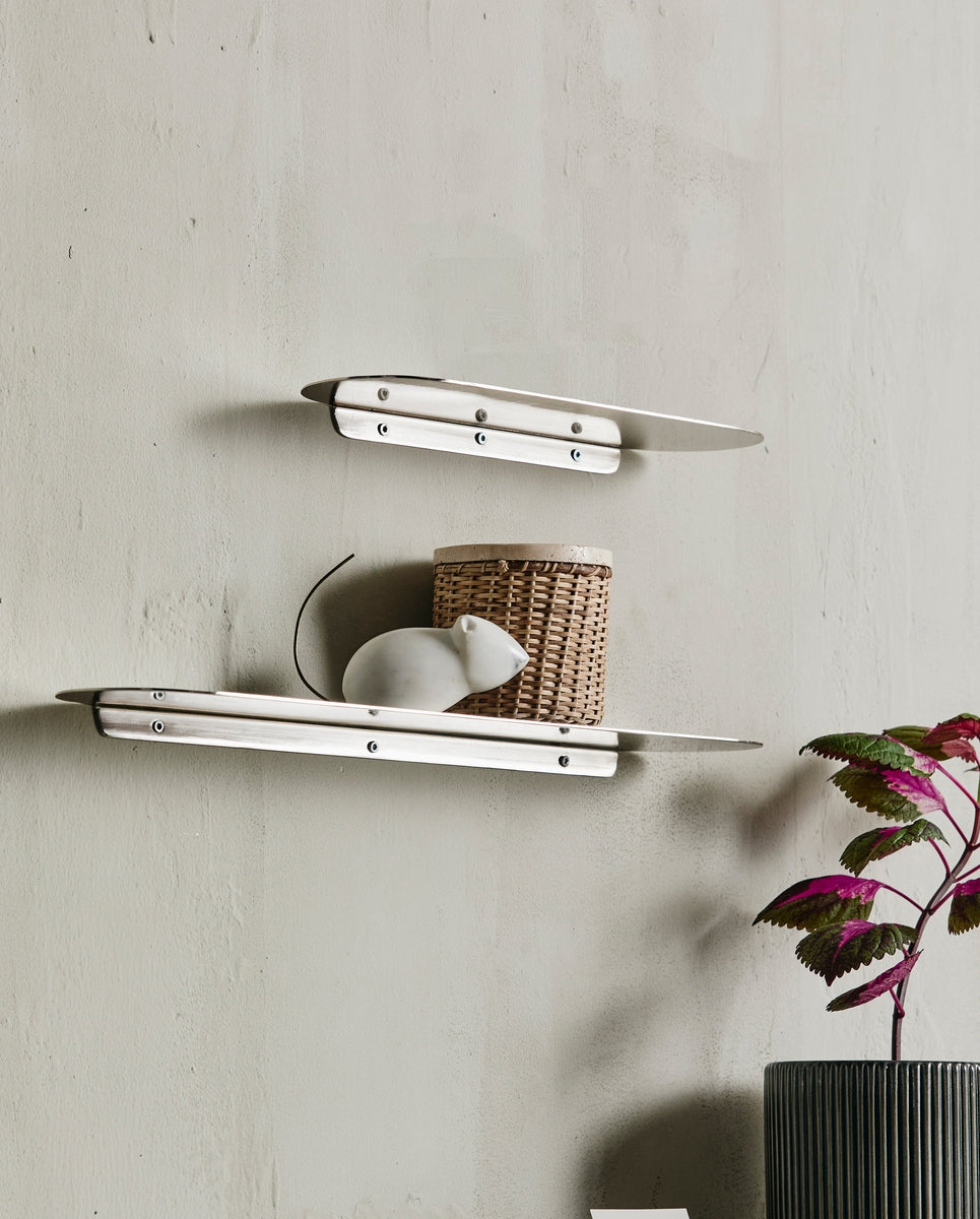 Półka FANOE, L - wykończenie chromowane