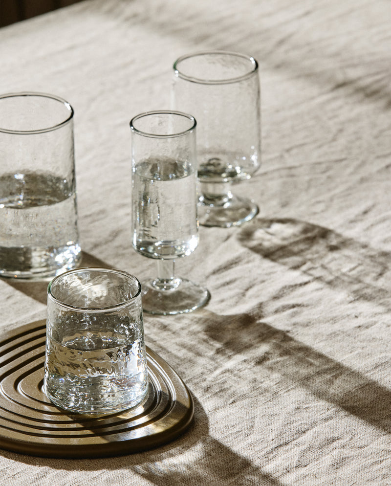 VITA drinking glass - clear