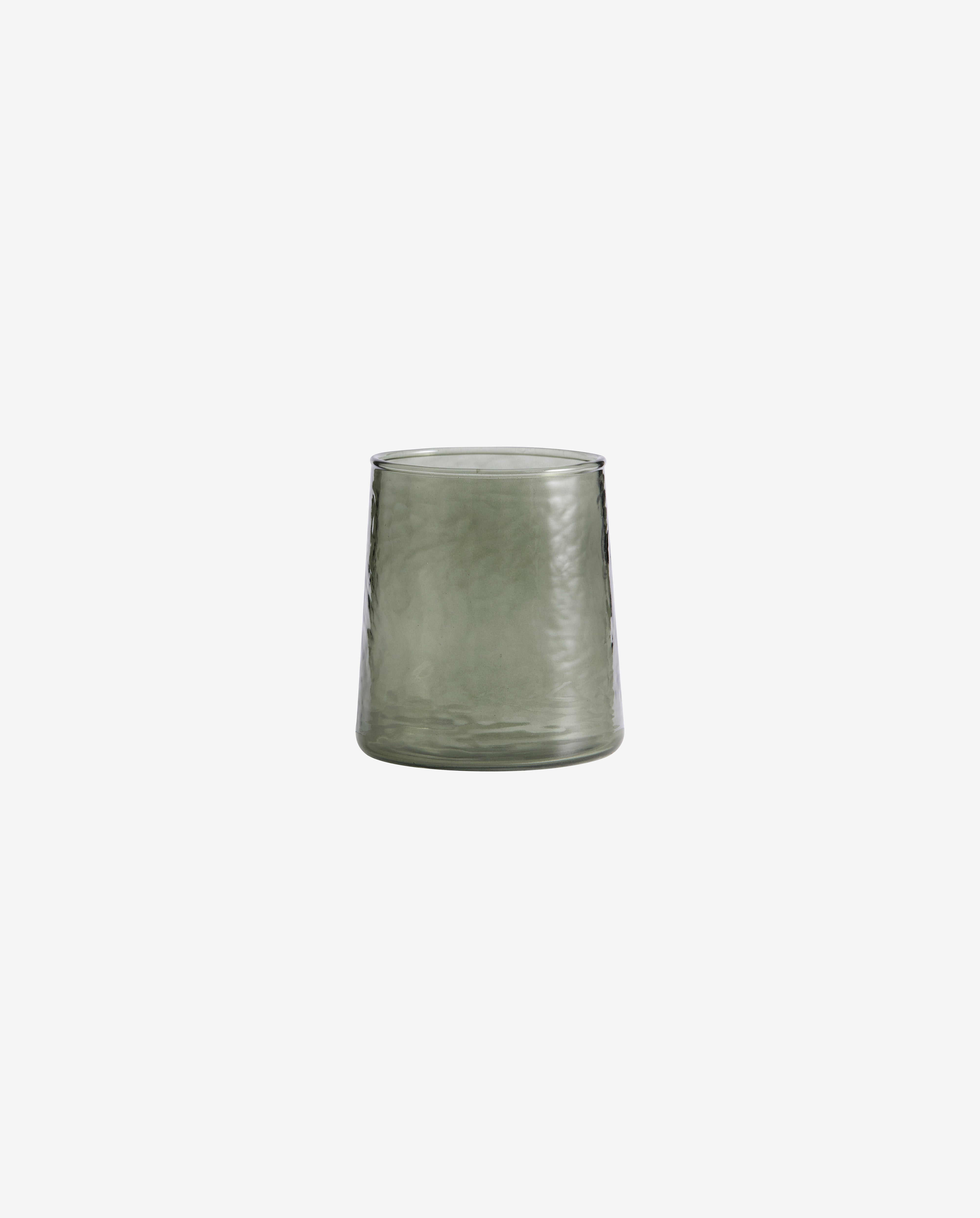 VITA drinking glass - dark green
