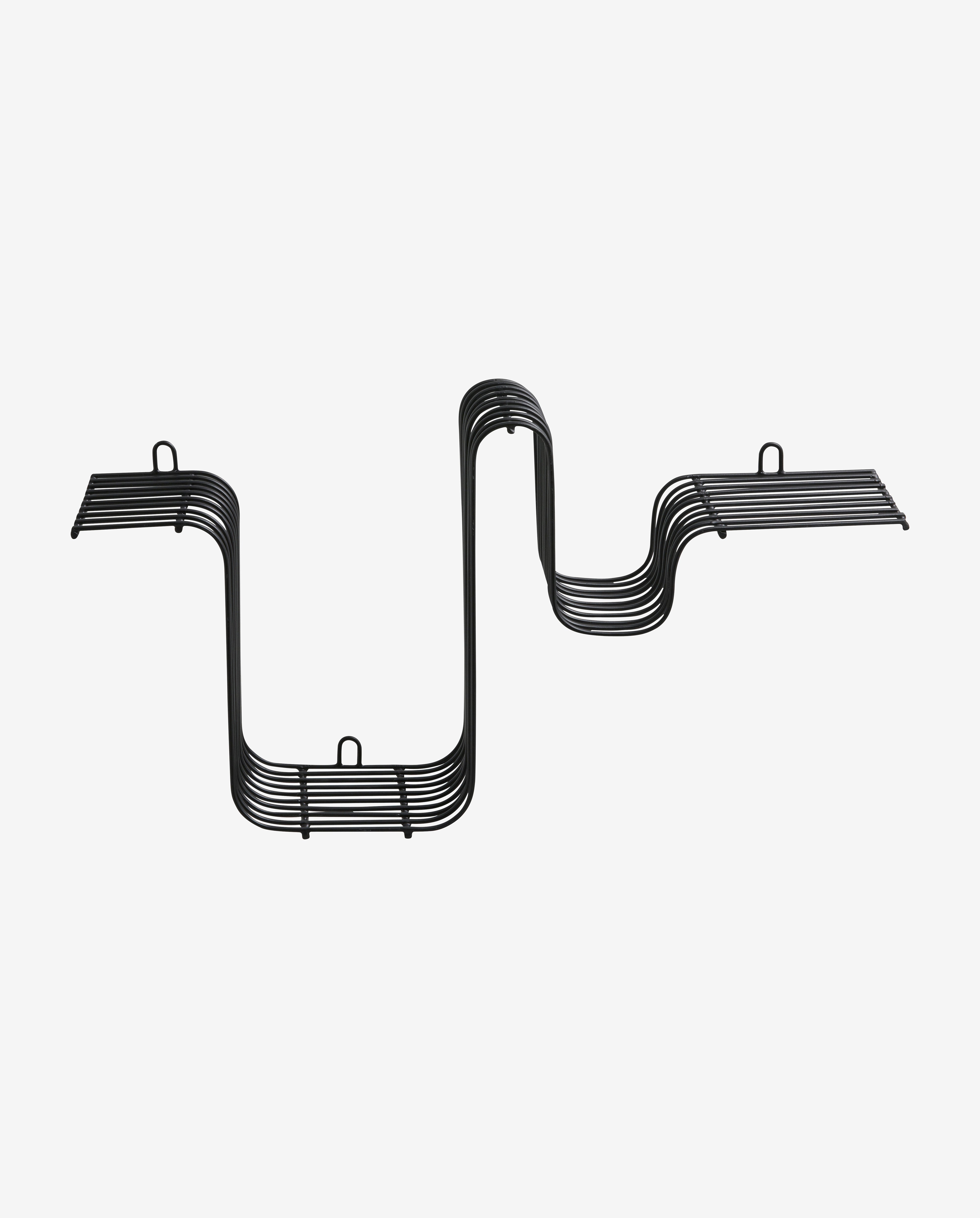 BRAVA shelf - black finish