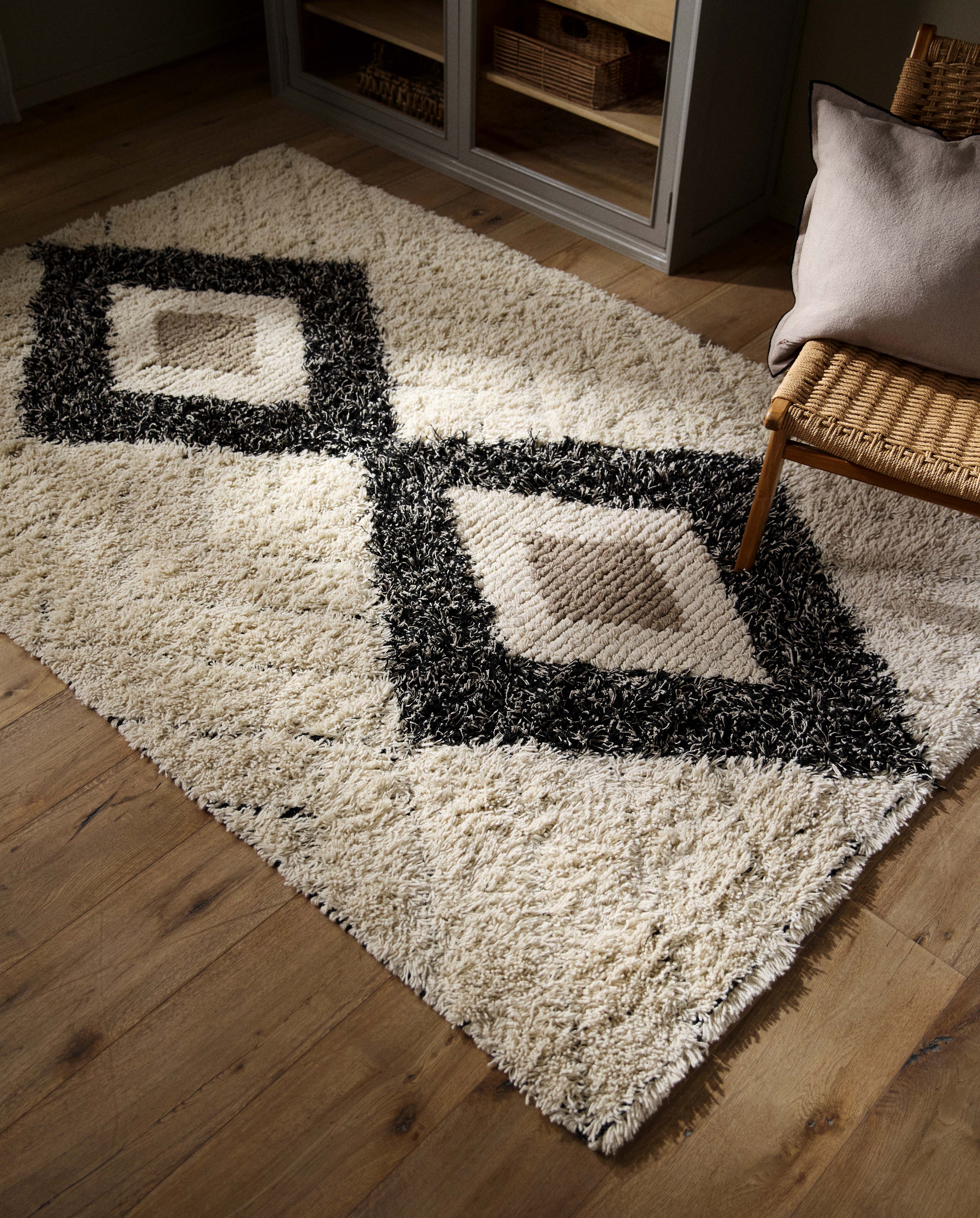 Alfombra NUHA, 240x160 - marfil