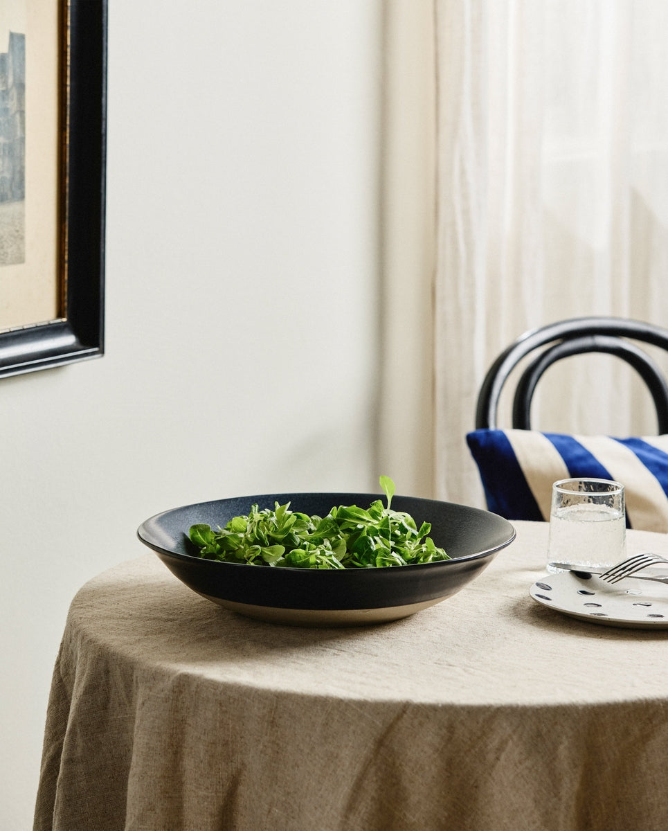 GRAINY saladebord, donkerblauw