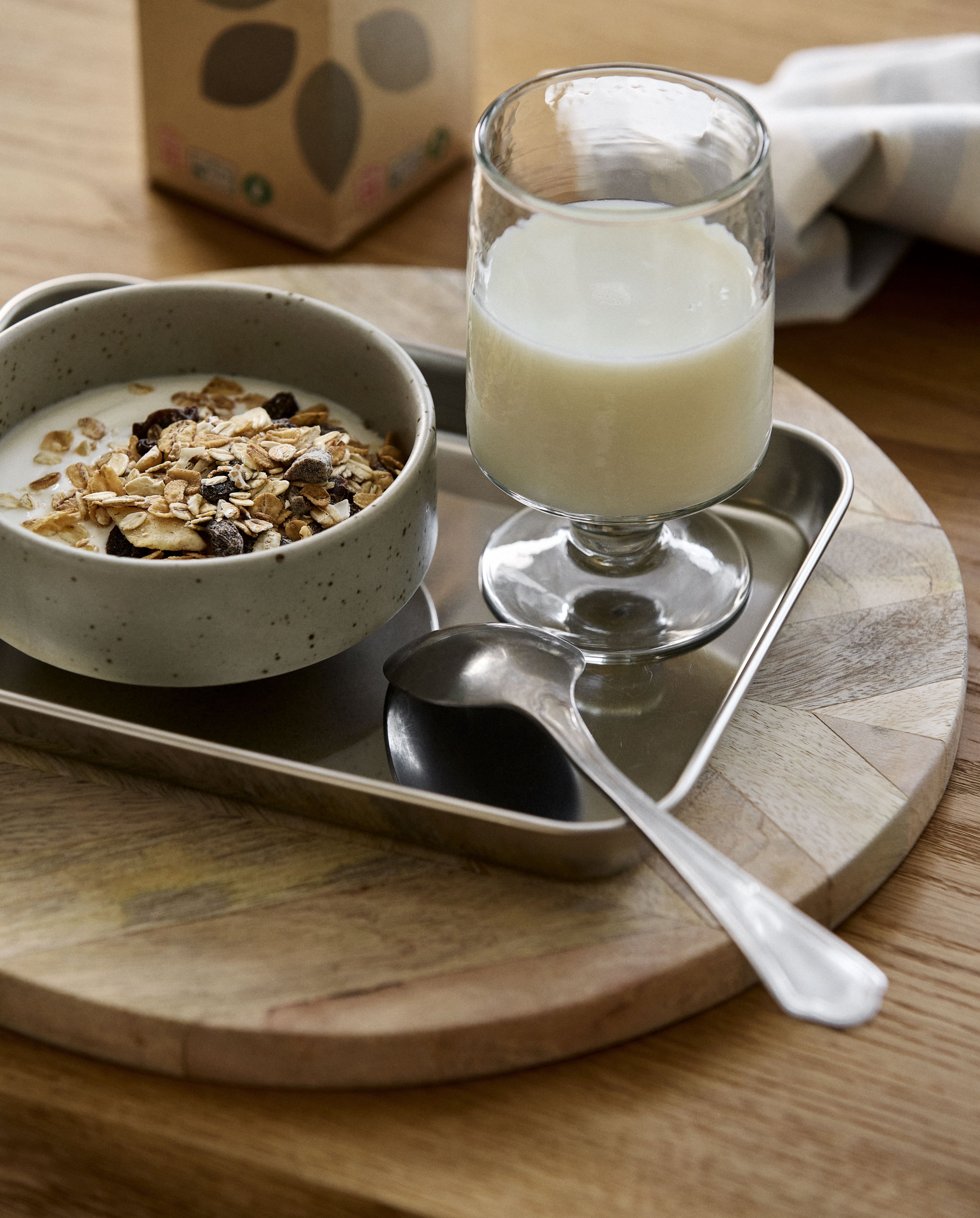 GRAINY serving bowl, L - sand