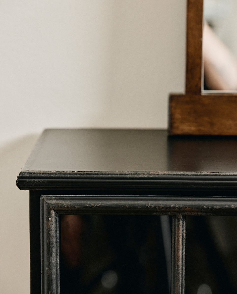 Armoire DOWNTOWN, 4 portes, noir