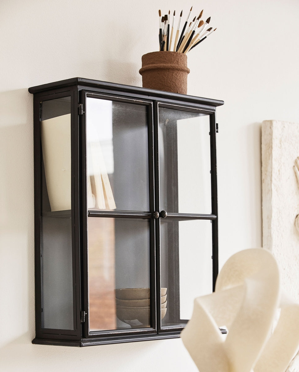 DOWNTOWN, armoire murale, noir