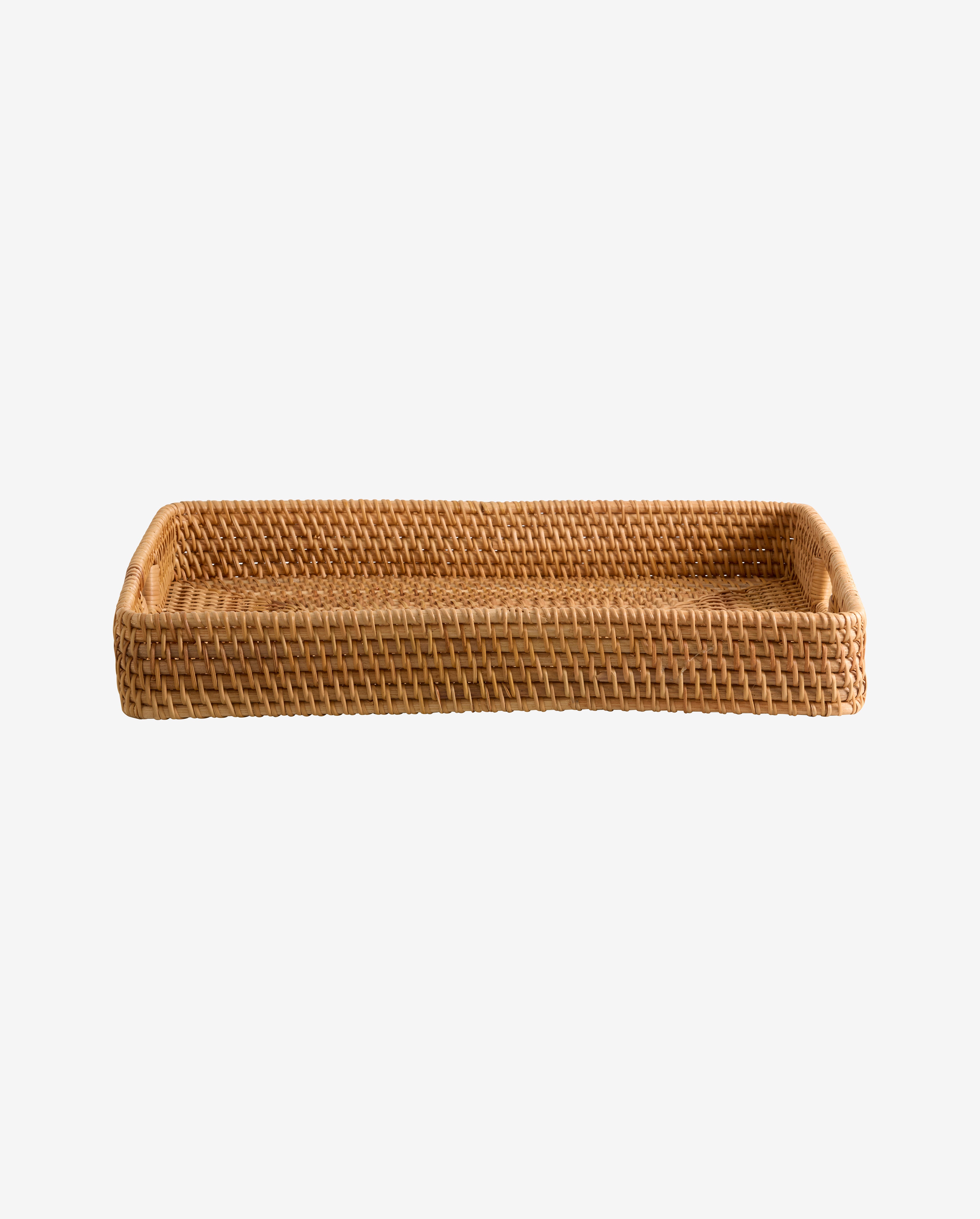 LAURUS rattan serving tray - nature