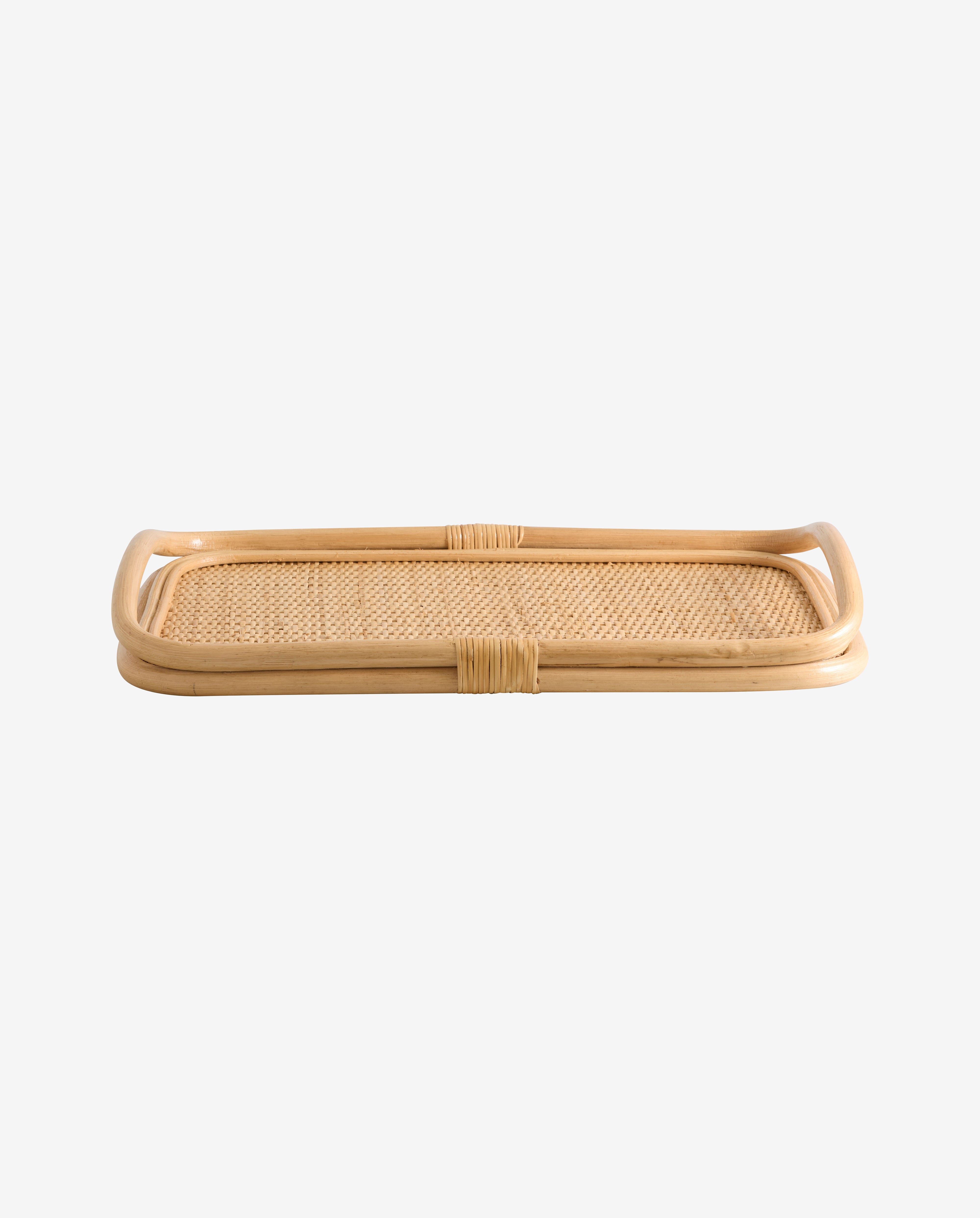 LAURUS rattan serving tray - nature