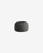 Vaso AOBA, S, cemento - grigio