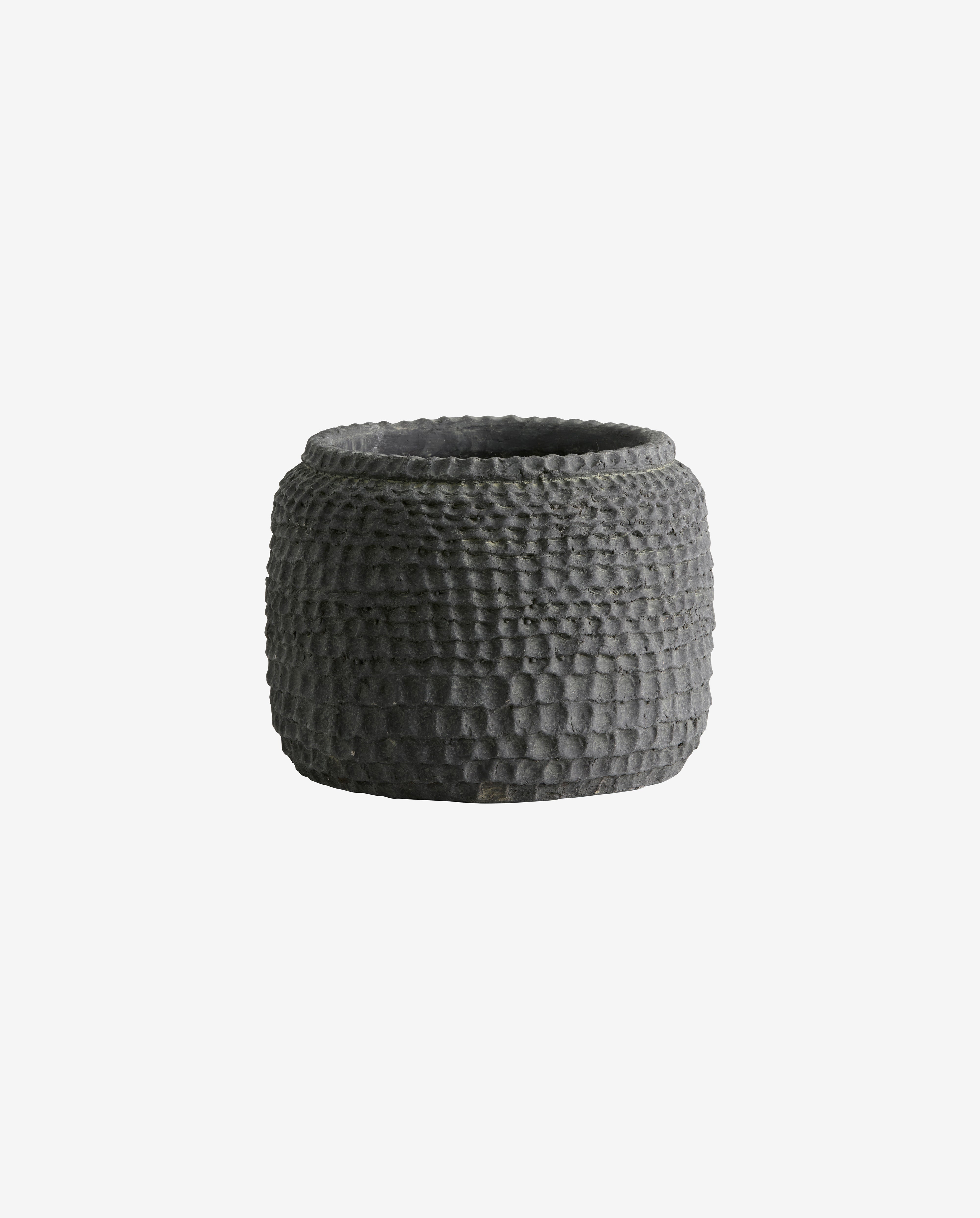 Vaso AOBA, L, cemento - grigio