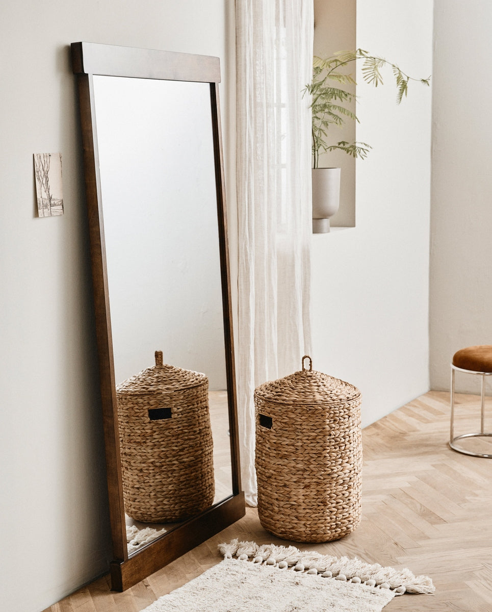 kosz na pranie COSNA, zestaw 2 szt. - naturalny