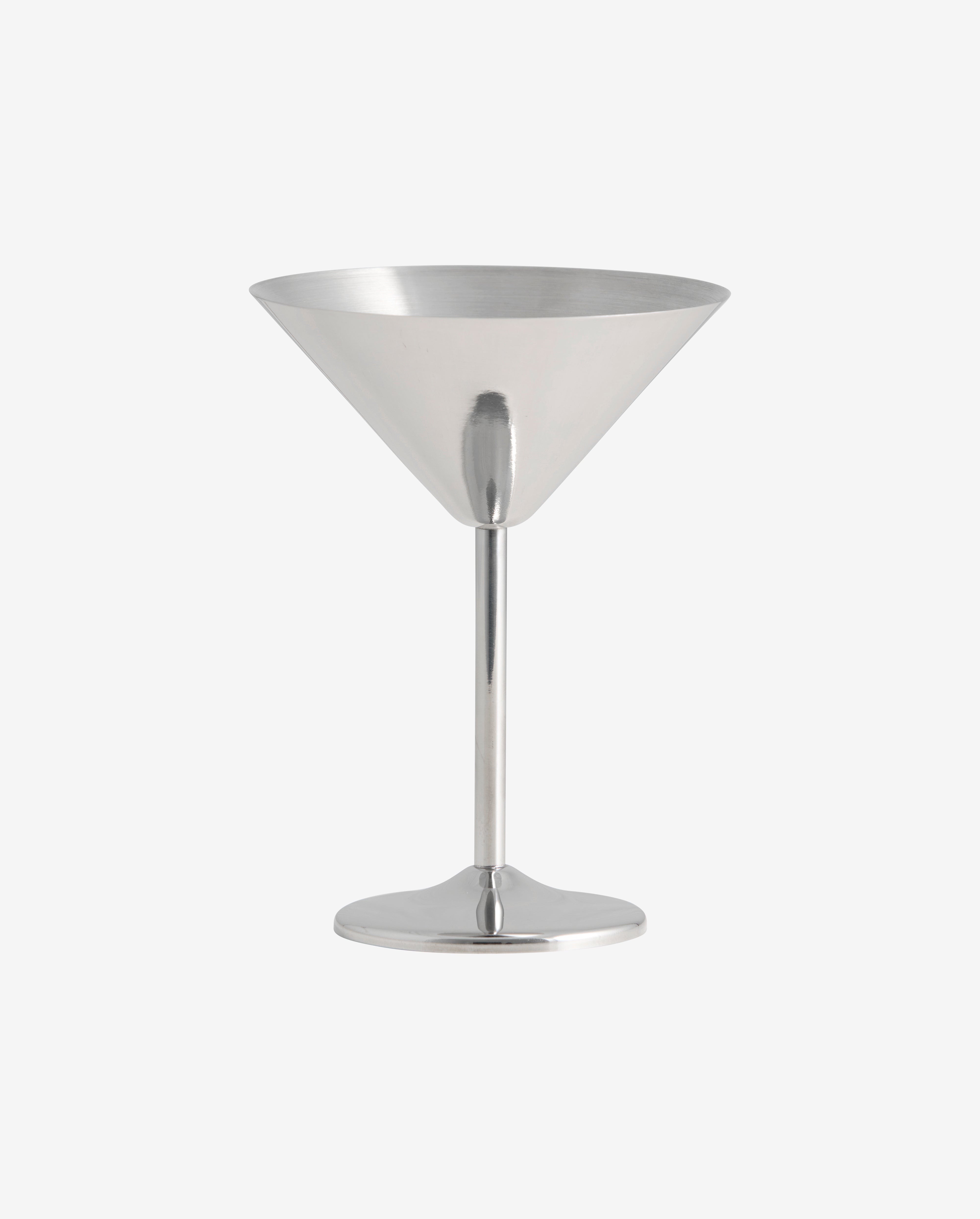 Verre à cocktail LUMERA - finition chrome