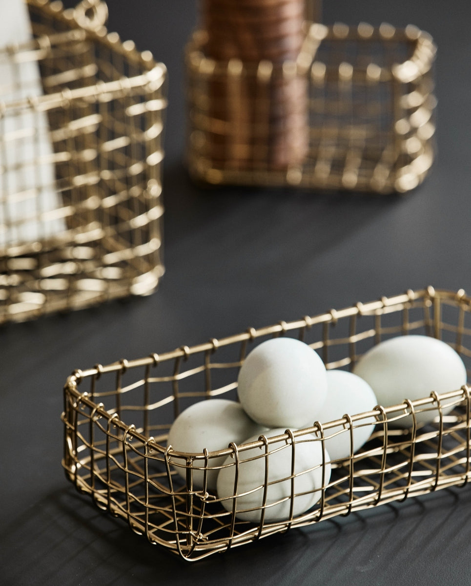 Rangement NAVITI - finition dorée