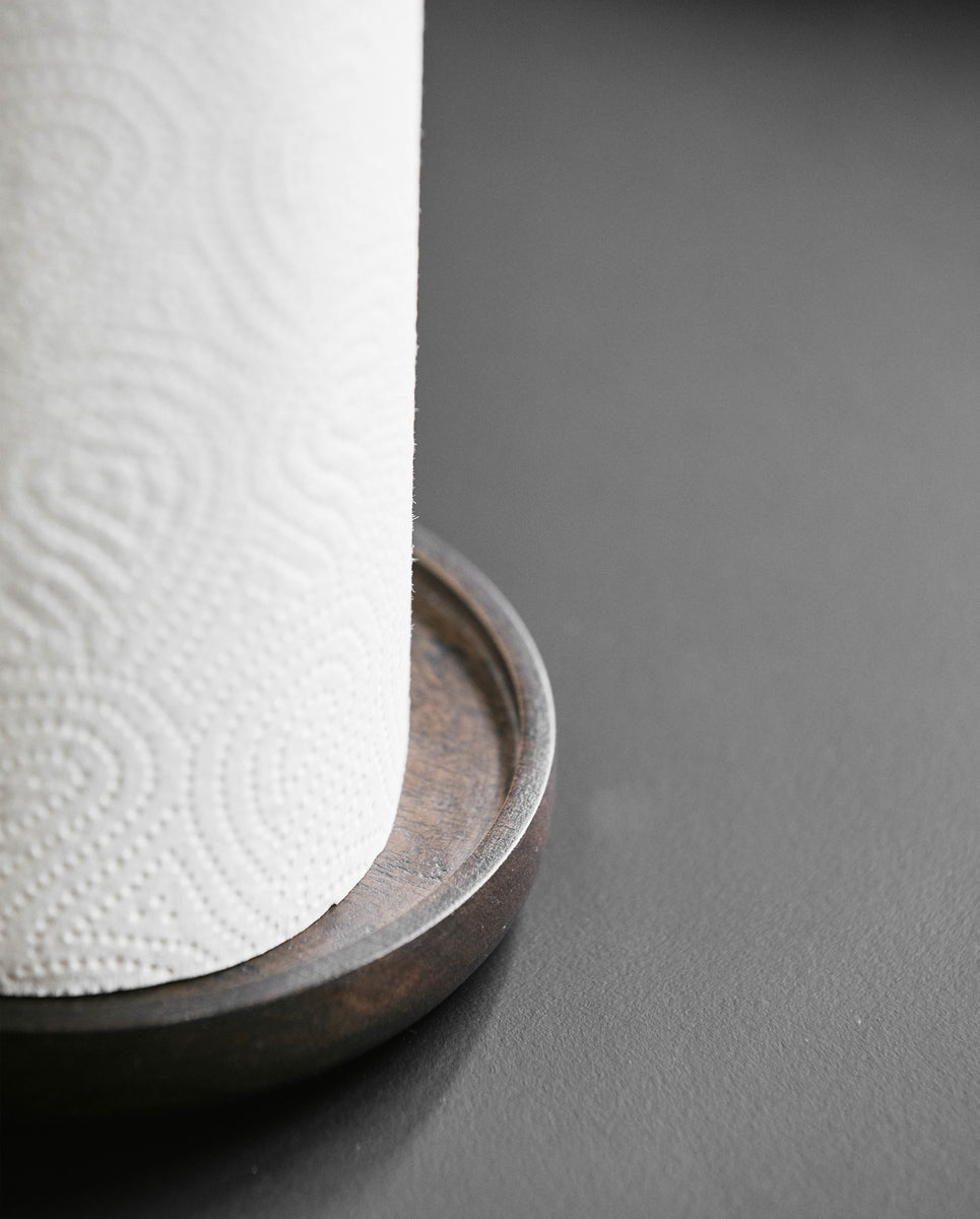 Porta rotolo di carta PIPER, legno - naturale