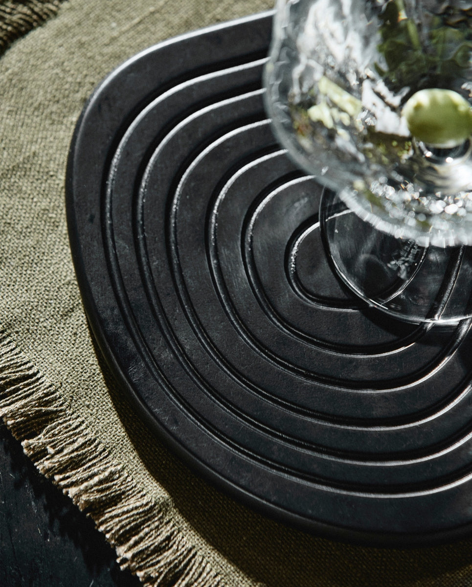 Sous-verre ENOKI - noir