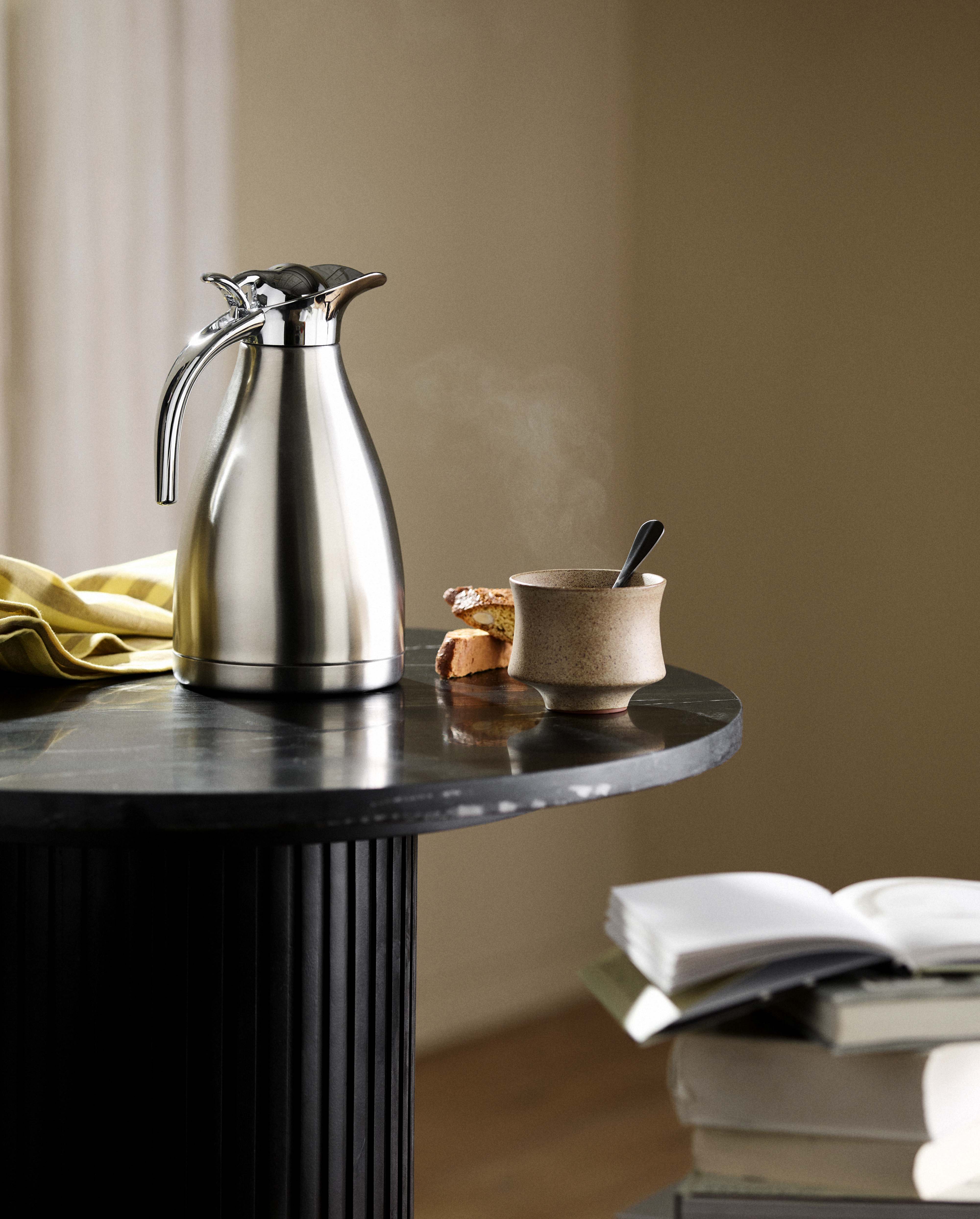 TINCAN thermos jug - chrome finish