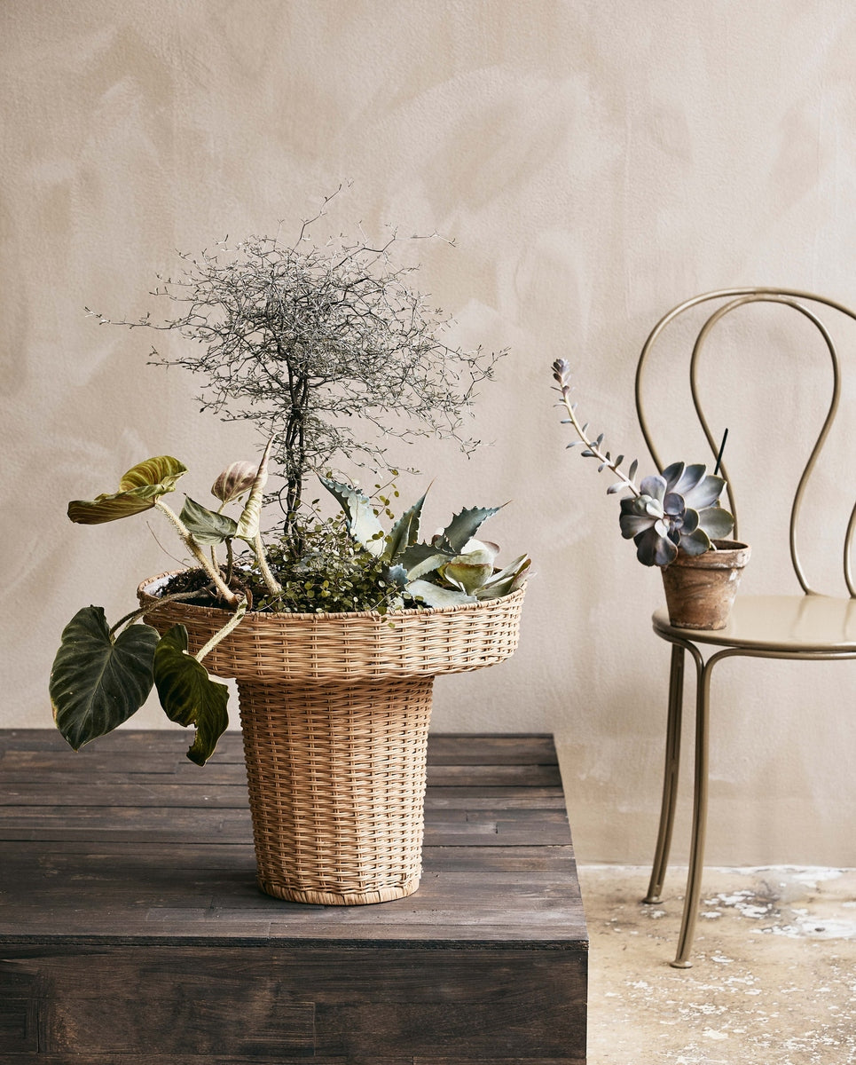 LAURIE flowerpot, tall - nature