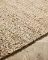 AVA hemp carpet, natural colour