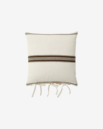 Funda de cojín CITALA, 48x48 - marrón