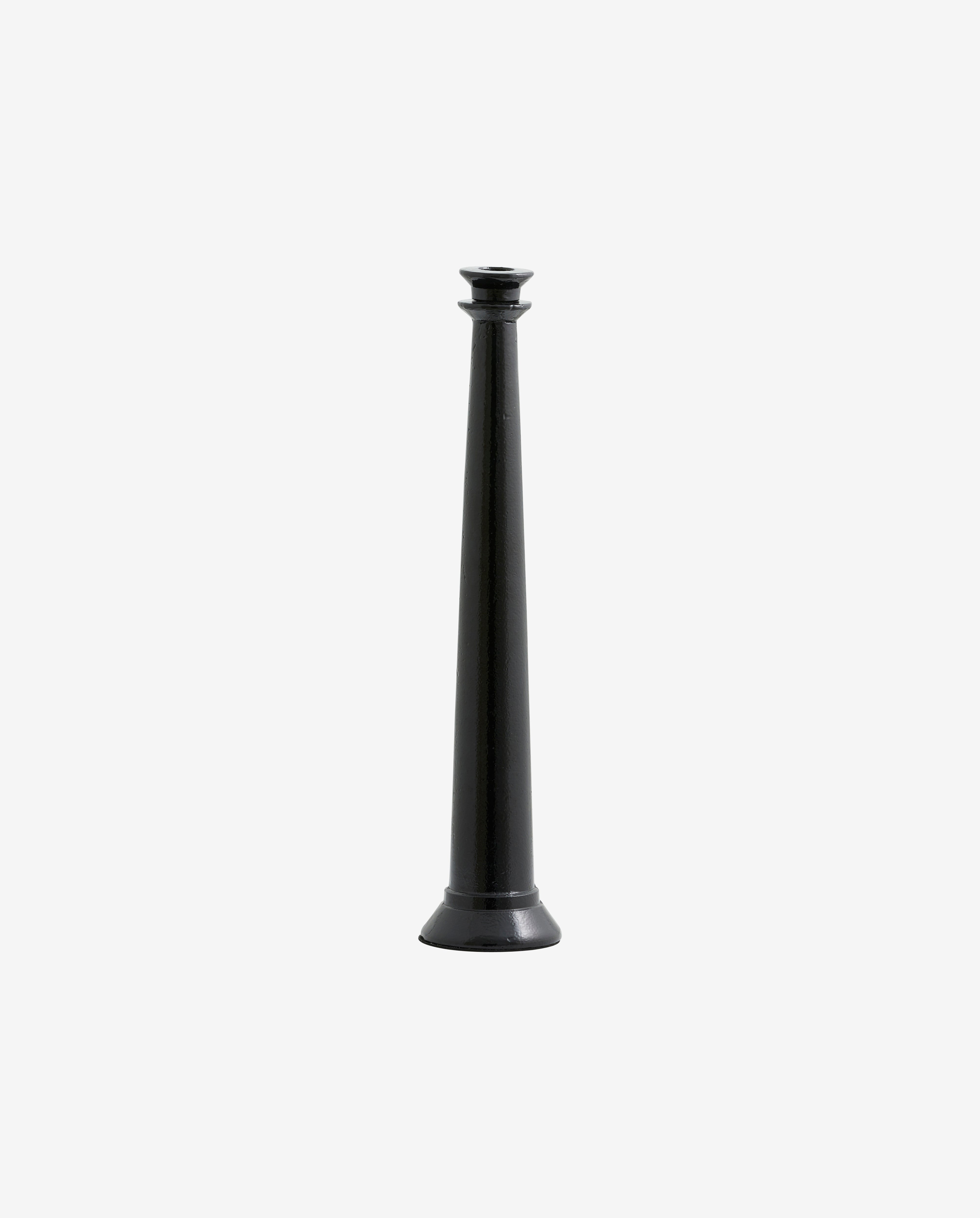 ULOPU candleholder, aluminum - black