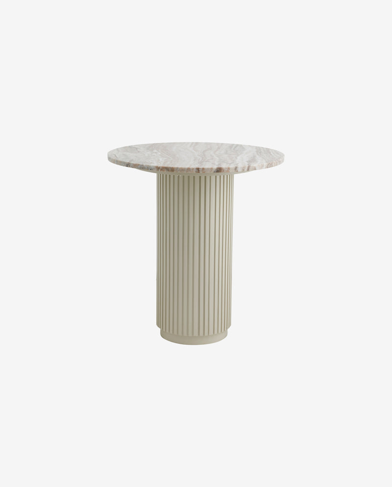 ERIE cafe table - ivory marble top